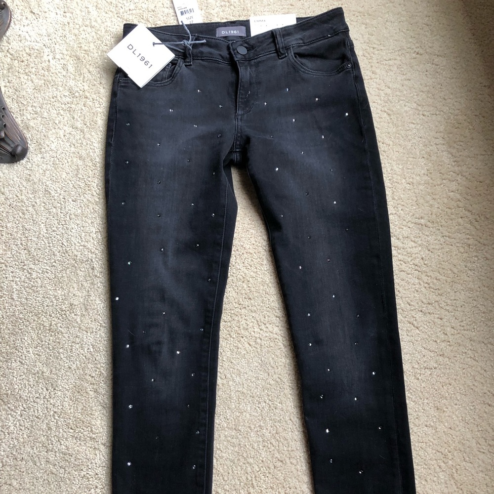 DL1961 rhinestone jeans